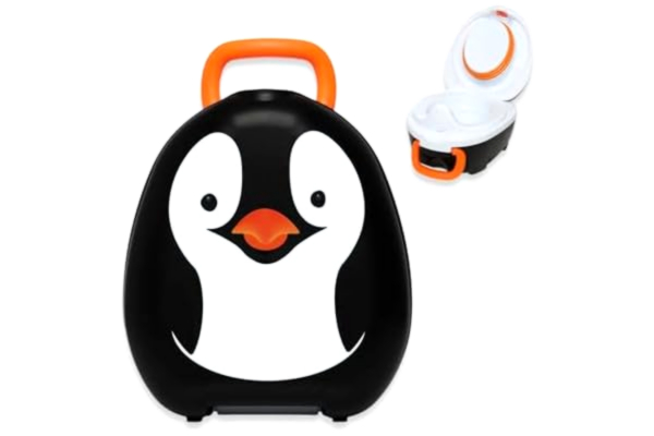 My Carry Potty  - Penguin resekruka, bästa bärbara toalettstol för småbarn och barn att ta med sig överallt