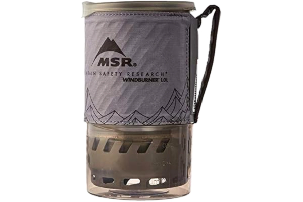 MSR  WindBurner personlig camping och backpacking tillbehörsgryta, 1 L