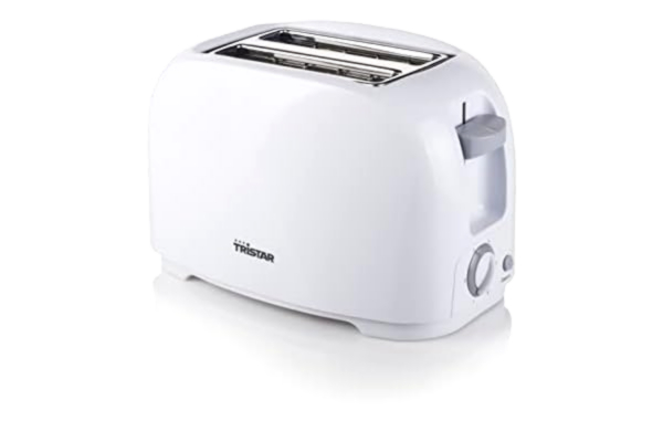 Tristar Toster BR-1013 – 6 regulowanych poziomów opiekania z nasadką na bułki – wyjmowana komora na okruchy