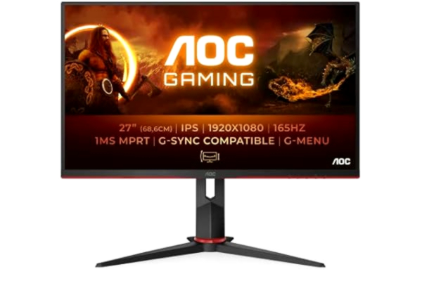 AOC 27" AOC 27G2SPU - 1920x1080 - 165Hz - IPS - 1 ms - Skærm