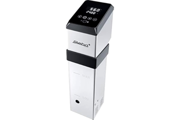 Steba  Sous Garer med hög prestanda, vattentät enligt IPX 7, värmer 30 liter i ca 45 min vid 56 °C, avvikelse max. 0,1 °C, vattencirkulation: 8 l/min, mobil användning, SV 120