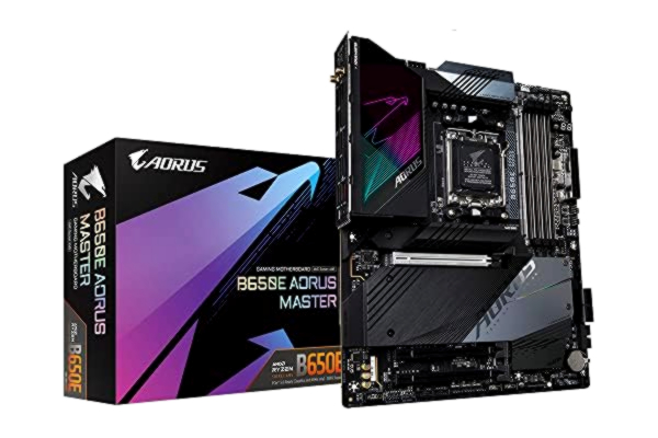 Gigabyte GIGABYTE B650E AORUS MASTER Hovedkort - AMD B650E - AMD AM5 socket - DDR5 RAM - ATX