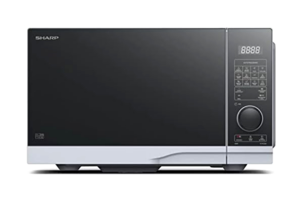 Sharp  Premium series YC-PG254AE-S - microwave oven with grill - freestanding - silver