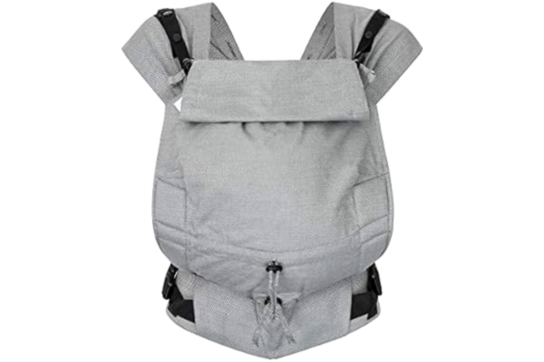Hoppediz  Nosidełko dla niemowląt Primeo, dla noworodków od urodzenia, na brzuch, na plecach, 100% bawełna ekologiczna, kos