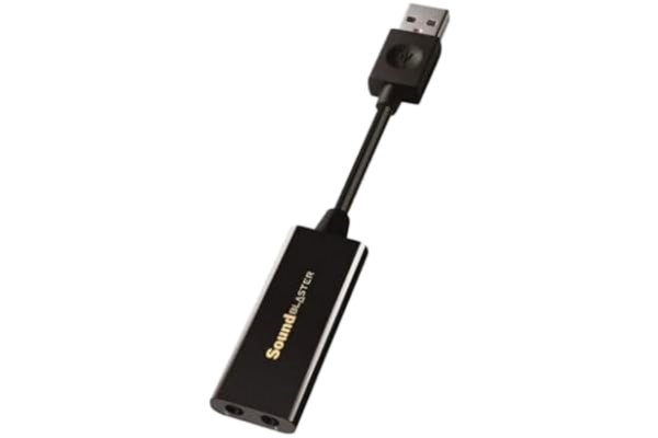 Creative CREATIVE Sound Blaster PLAY! 3 70SB173000000 USB-DAC-förstärkare, Svart