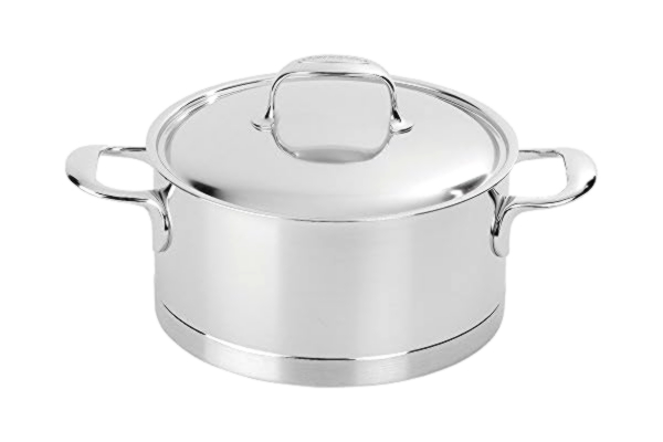 Demeyere  Atlantis Marmite avec couvercle 22 cm de diamètre, 4 l de hauteur, 11 cm de hauteur.