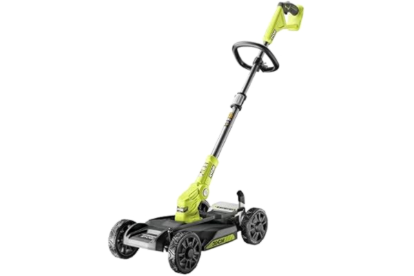 Ryobi RYOBI 3-i-1 18 V gräsklippare - klippare/kanttrimmer/kantklippare - Ø snitt 30 cm - mulching - tråd Ø 1 x 1,6 mm - teleskoprör - säljs utan batteri eller laddare, grön