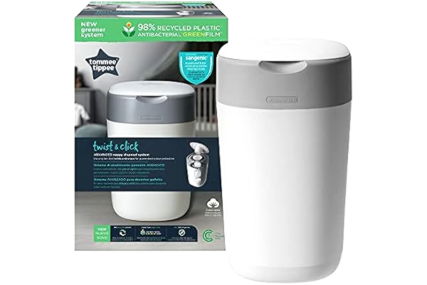 Tommee Tippee Sangenic 250790309, Tør blespand, Hvid, Plast, Monokromatisk