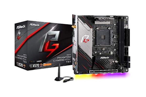 ASRock  X570 Phantom Gaming ITX/TB3 Mini ITX Thunderbolt 3 AMD moederbord model X570 Phantom GAM ITX