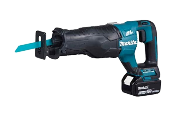 Makita SCIE RÉCIPRO MAKITA 18 V LI-ION 5 AH + 2 BATTERIES BL1850N + CHARGEUR + COFFRET MAK PAC- DJR187RTE
