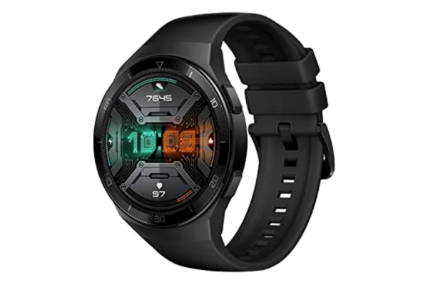 Huawei HUAWEI Watch GT 2e Sport – AMOLED Smartwatch 1,81 Zoll Display, 2 Wochen Akkulaufzeit, GPS, Schwarz