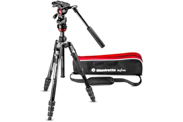 Manfrotto  Befree Live Tripod Kit, Svart