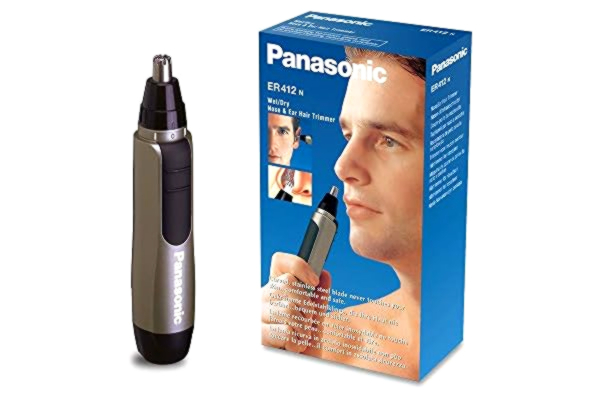 Panasonic  Näs-/öronhårklippare ER-412 med batteridrift