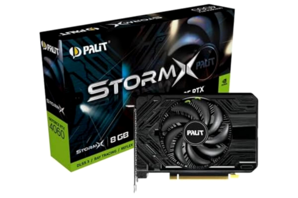 Palit  GeForce RTX 4060 StormX - 8GB GDDR6 RAM - Grafikkort