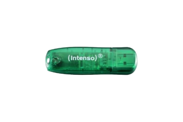 Intenso  Rainbow Line 8 GB USB-minne USB 2.0 grön
