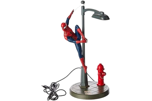 Paladone  Spiderman Bordslampa, Plast, Flerfärgad, 16 x 18 x 34 cm