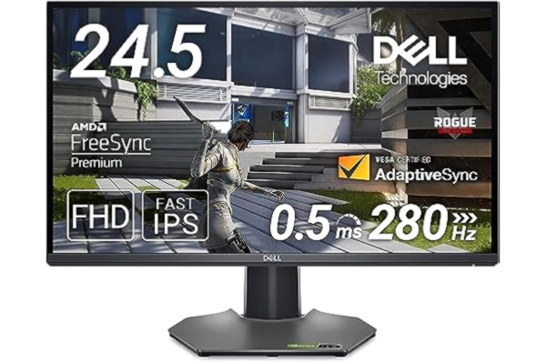 Dell 25" Dell G2524H - 1920x1080 (FHD) - 240Hz - Fast IPS - USB 3.2 HUB