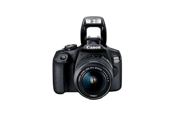 Canon  2728C003 EOS Rebel T7 Kamera, Svart