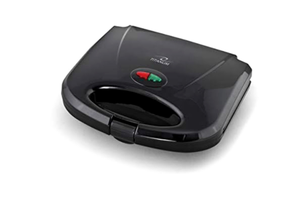 Esperanza TITANUM CASSEROLE - Sandwichtoaster - 700 W - sort