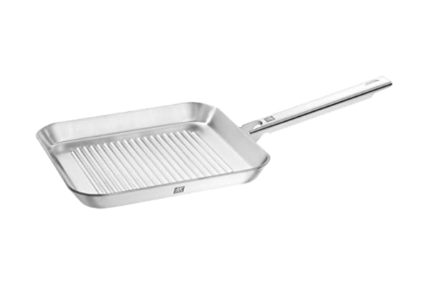 Zwilling ZWILLING Plus Grillpande 24 x cm, 18/10 rustfrit stål, Sølv