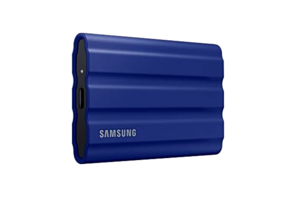 Samsung SAMSUNG T7 Shield MU-PE1T0R/EU Extern SSD, Blå, 1 TB