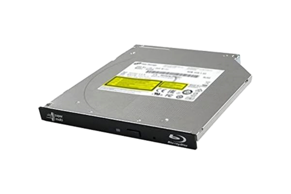 LG Hitachi-LG BU40N Internal UHD Blu-Ray/DVD Drive/Burner, Slim 9.5 mm Rewriter for Laptop, Desktop PC, Windows 10 Compatible, Ultra HD 4K Playback, M-Disc Support (Bare Drive)