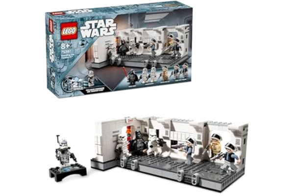 LEGO  Star Wars: A New Hope Boarding the Tantive IV Byggbart fantasilekset för barn, Byggset med minifigurer, Samlarobjekt och presentidé för pojkar och flickor från 8 år och samlare 75387