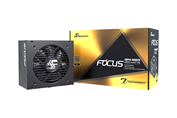 Seasonic ATX Seasonic G12 GM-strömförsörjning - 850 W (svart)