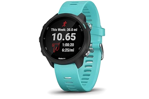 Garmin  Forerunner 245, GPS Running Smartwatch with Advanced Dynamics, Slate Gray