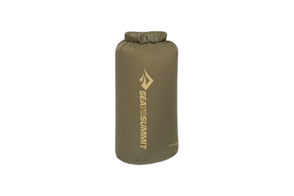 Sea to Summit  lätt torrväska, mångsidig torrförvaring, Olivgrön, 8 liter