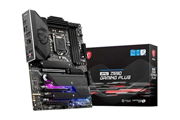 MSI  MPG Z590 GAMING PLUS ATX Mainboard Sockel 1200 M.2/LAN/HDMI/DP/USB3.2