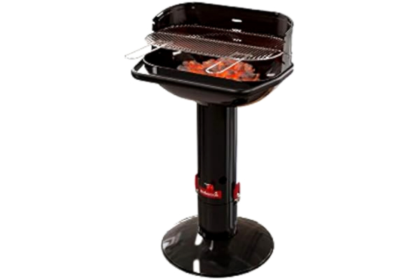 Barbecook  Loewy 55 houtskoolbarbecue uit email zwart 55x33cm H 101cm