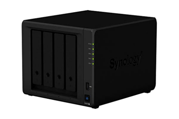 Synology  DS920+ 16TB 4 Bay Desktop NAS Solution, installed with 4 x 4TB Western Digital Red Drives