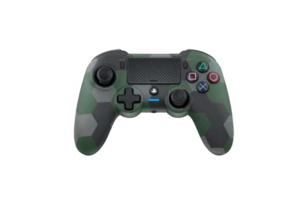 Nacon  Asymmetrisk trådlös kontroll – grön kamouflage – (PS4)