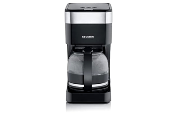 Severin SEVERIN KA 9263 zwart roestvrij staal filter koffiezetapparaat 900 watt glazen kan