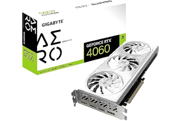 Gigabyte GIGABYTE GeForce RTX 4060 AERO OC - 8GB GDDR6 RAM - Näytönohjaimet