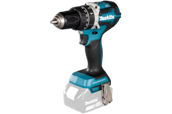 Makita  DHP484Z Borstlös Kombiborrmaskin 18 V, Blå, Svart, Silver