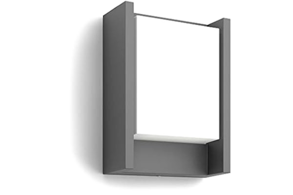 Philips  Arbour Vägglykta för Utomhusbruk - Antracit, 1x6W, 230V, 2700 Kelvin, 25 000 timmar, Ej Dimbar, Ljuskälla ingår