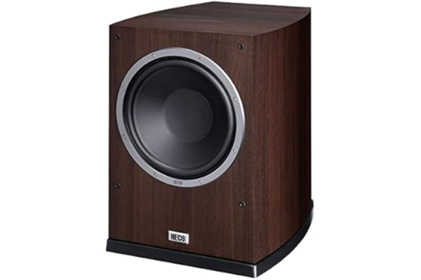 Heco HECO VICTA PRIME SUB 252A Aktiver Bassreflex-Subwoofer Espresso, 200 W, 22-200 Hz, 1 St.