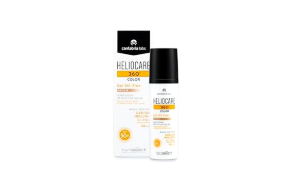 Heliocare Helio 360º 50+ Gel Oljefri brons