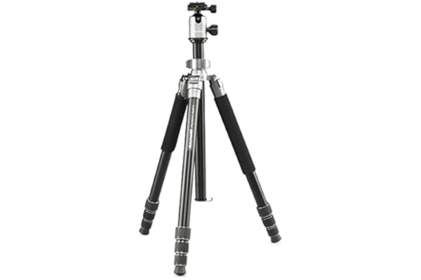 Cullmann  55491 Mundo 528M driepootstatief inclusief monopod met kogelkop, statiefhoogte, 183,5 cm zilver