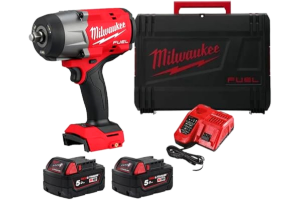 Milwaukee MILWAUKEE sladdlös slagnyckel M 18 ONEFHIWF12-502X 18 volt/5,0 Ah Li-Ion