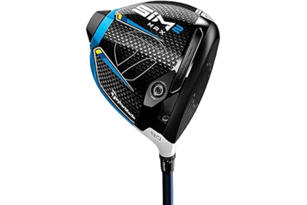 TaylorMade  SiM 2 Max Driver pour homme droitier Graphite rigide 10,5 degrés Ventus Bleu noir/gris clair