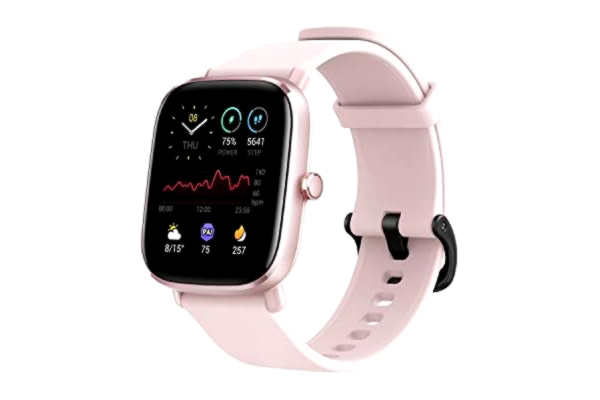 Amazfit  Smartwatch GTS 2 Mini, sportowy zegarek, GPS, Tracker aktywności, 70 trybów sportowych, czas pracy baterii 14 dni, monitorowanie częstotliwości bicia serca, snu i stresu, dla mężczyzn i kobiet