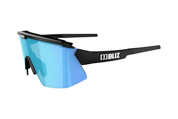 Bliz  Breeze solglasögon, Matt svart/blå multi