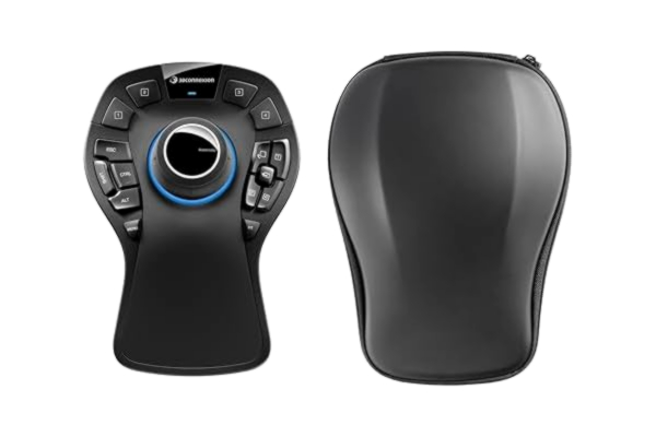 3DConnexion 3Dconnexion SpaceMouse Pro Wireless - 3D-hiiri - 15 painiketta - Musta