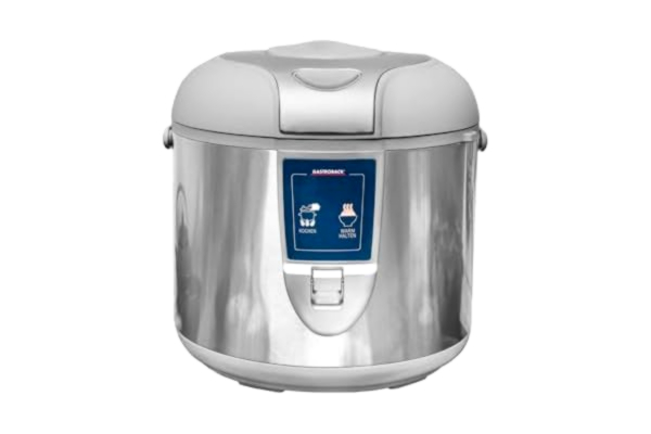 Gastroback GASTROBACK 42507 Design riskokare, avstängnings- och varmhållningsfunktion, 3 liter, non-stick belagd, 450 watt, non-stick beläggning, 3 liter, grå