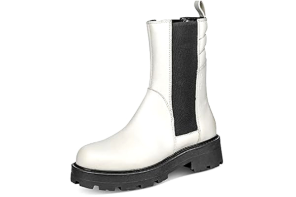 Vagabond  Cosmo 2.0 Chelsea Womens Off White Boots-UK 8 / EU 41