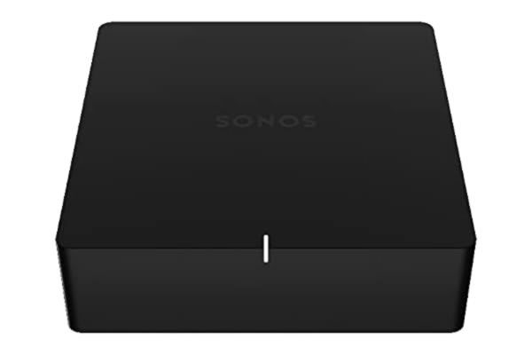 Sonos sonos | Portarkitektural, ljud- och streamingspelare, RCA-ingång, fuktbeständig, multiroom WiFi/Ethernet, Google och Amazon Alexa inbyggd, app-kontroll, iOS AirPlay2 - svart