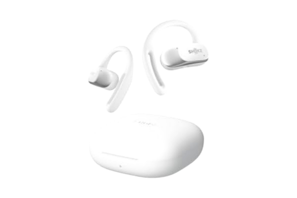 Shokz SHOKZ OpenFit Air, weiss Auricolare Wireless A clip Chiamate/Musica/Sport/Tutti i giorni Bluetooth Bianco
